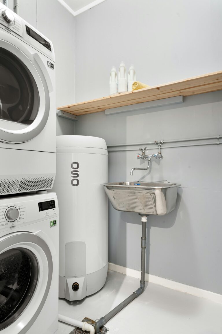 DG Custom Builders washer dryer heater